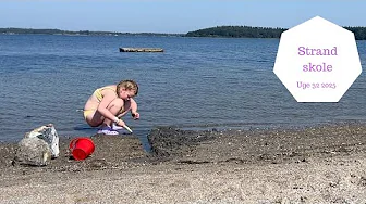 Hjemmeskolen tager på Stranden