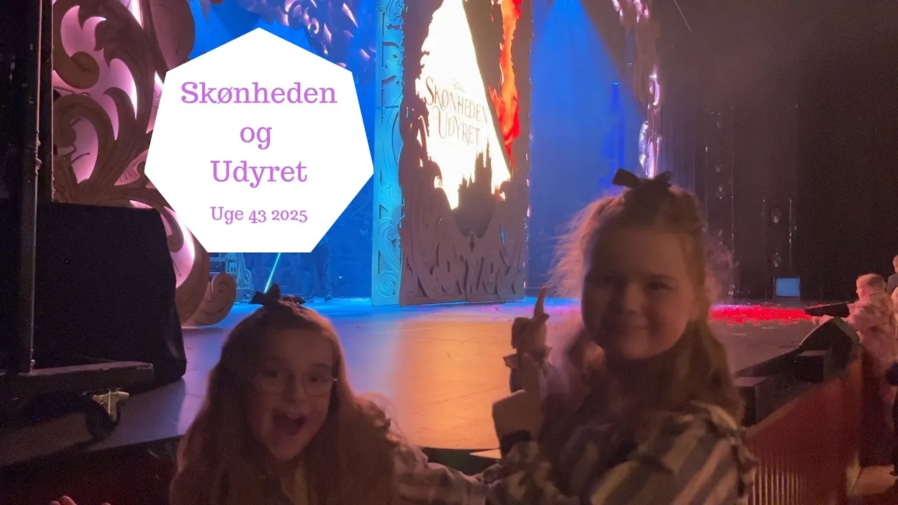 Vi tager i Teatret og ser Skønheden og Udyret