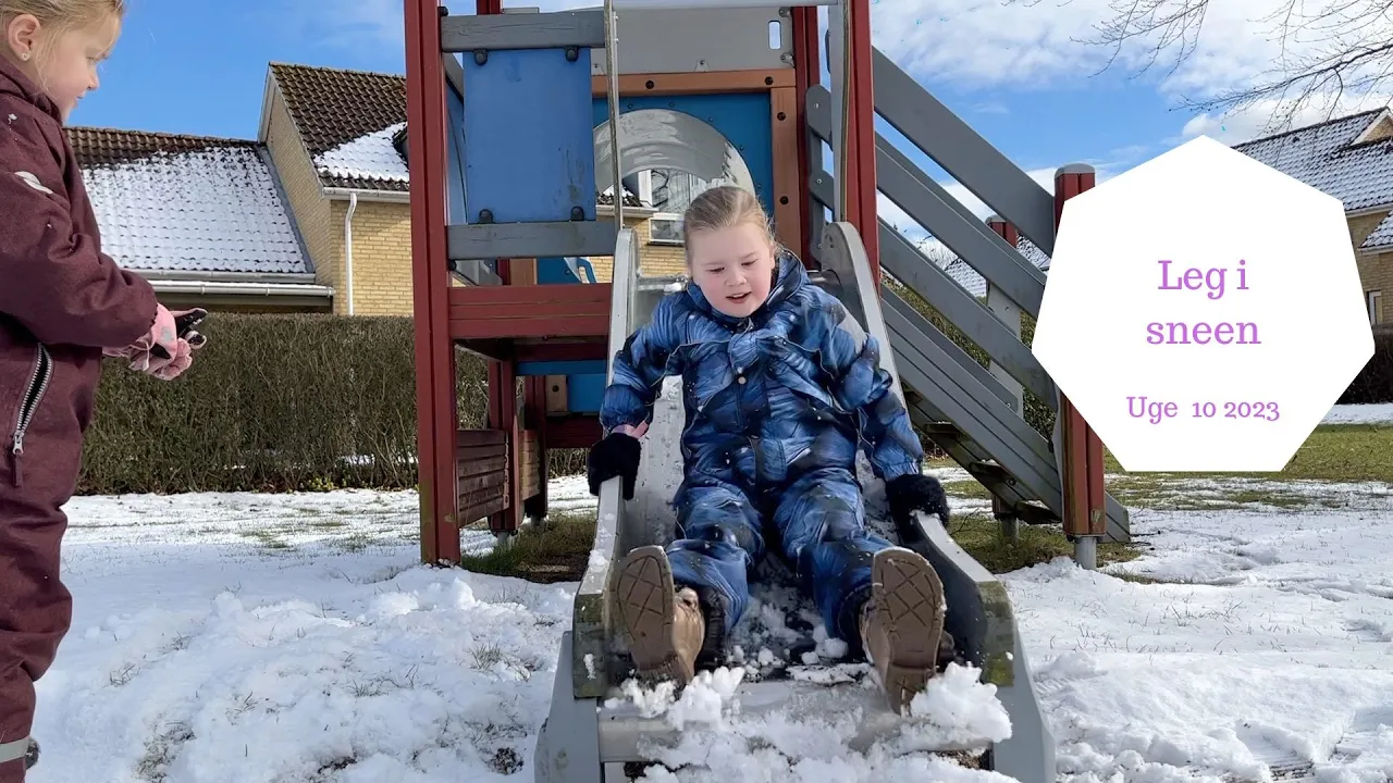 LEGER I SNEEN - MON DET ER DET SIDSTE SNE I ÅR?