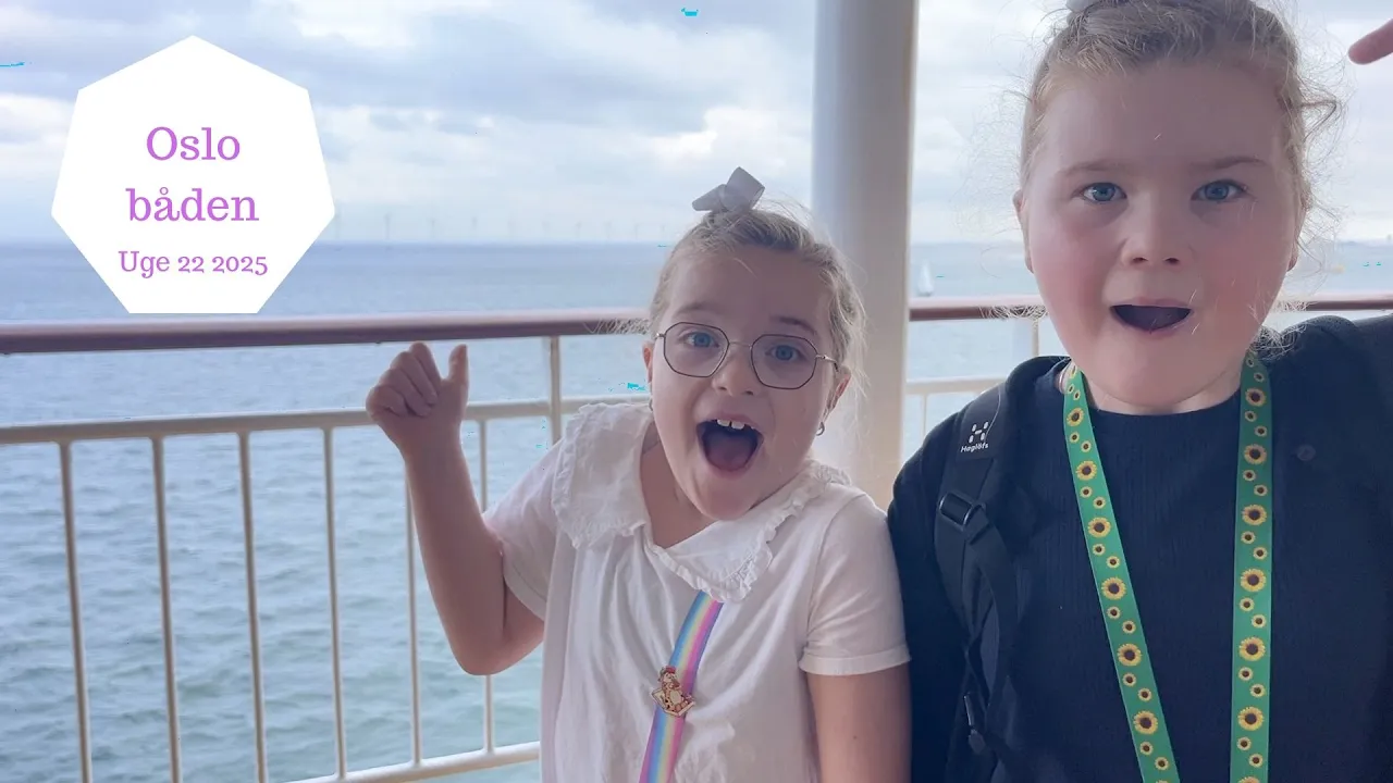 OVERRASKER pigerne med en ferie på OSLO BÅDEN