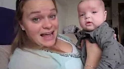 Zoe makes a lemon face