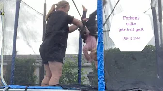 FORLÆNS SALTO GÅR HELT GALT - MEN BAGLÆNS SALTO ER MEGA NEMT