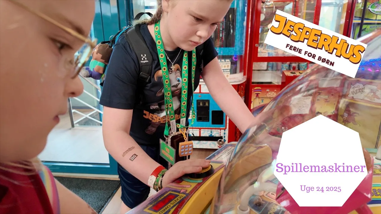 Vi er mega gode til Spillemaskinerne i JESPERHUS