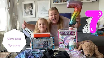 HALEYS 7 ÅRS FØDSELSDAGS GAVE HAUL