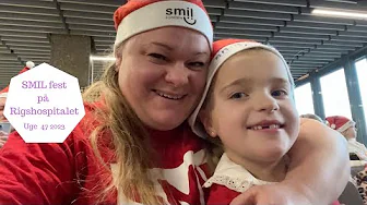 VI ER TIL SMIL JULEFEST PÅ RIGSHOSPITALET - DEN FØRSTE SNE KOMMER