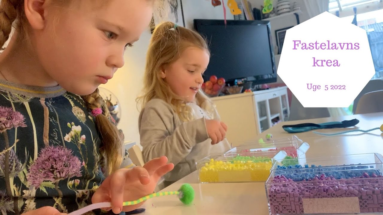 VI LAVER EN MASSE FASTELAVNS KREA