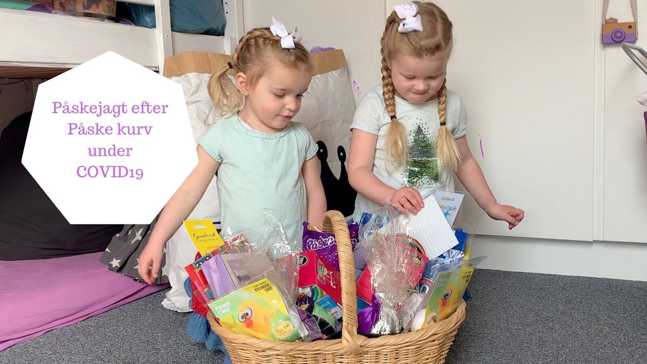 PÅSKEJAGT EFTER PÅSKEKURV FRA PÅSKEHAREN under COVID19