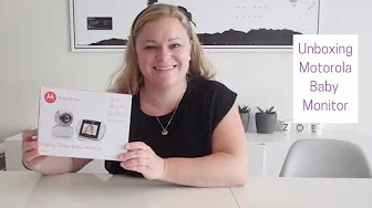Unboxing Motorola Baby Monitor DANSK