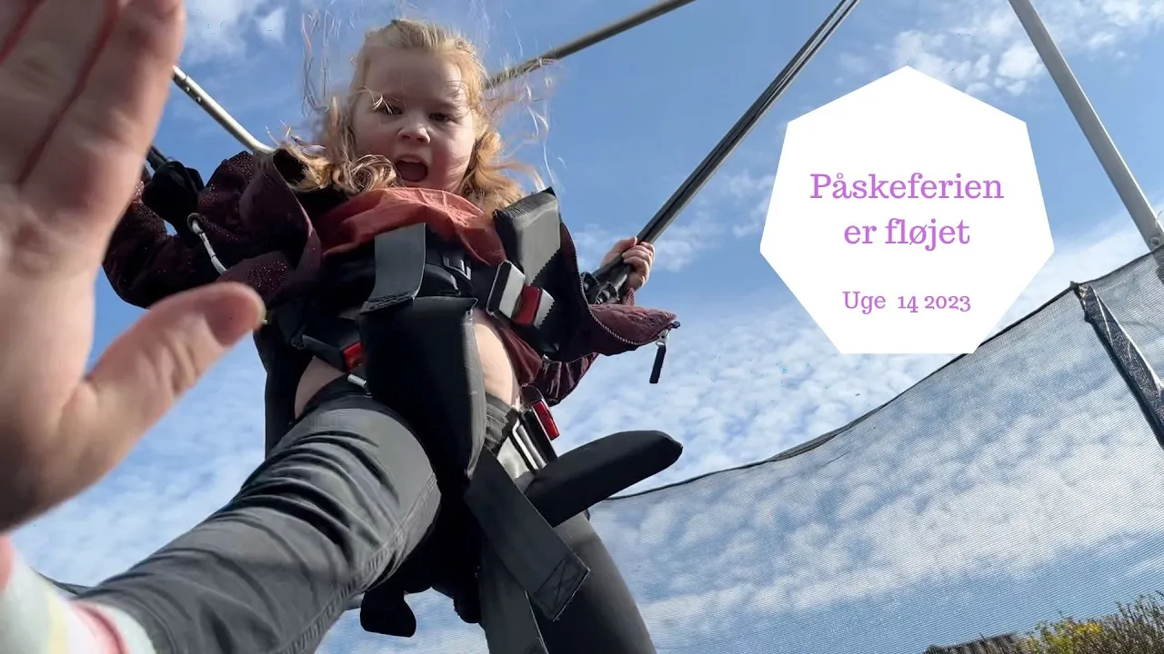 PÅSKEFERIEN ER FLØJET AFSTED - NYDER DEN SIDSTE DAG