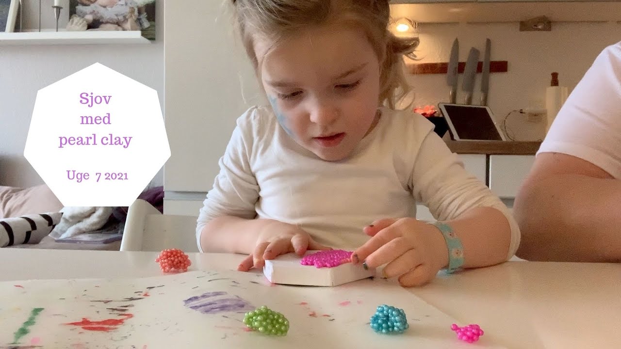 VI LEGER MED PEARL CLAY FOR FØRSTE GANG