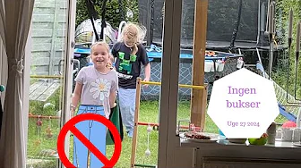 TANDLÆGE TID MED TO BØRN - INGEN BUKSER PÅ