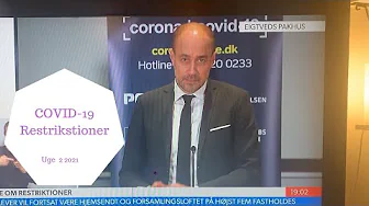 PRESSEMØDE OM CORONA MED MAGNUS HEUNICKE