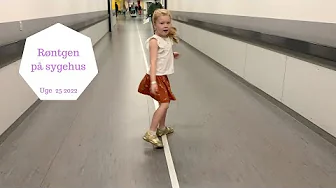 ZOE SKAL TIL RØNTGEN PÅ HVIDOVRE SYGEHUS