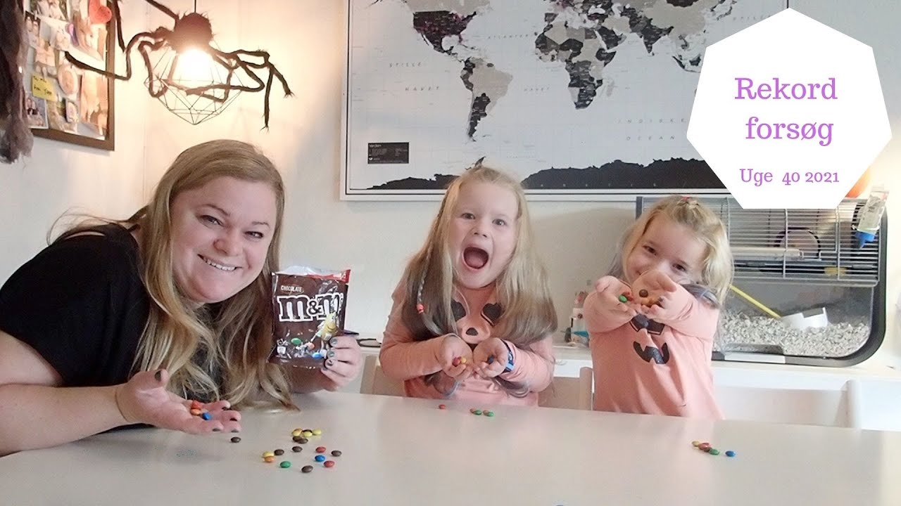 REKORD FORSØG KAN VI STABLE M&M'S