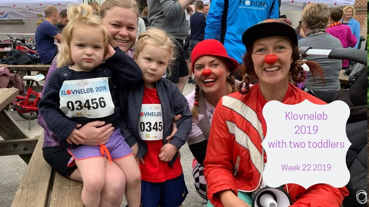 Klovneløb 2019 With Two Toddlers
