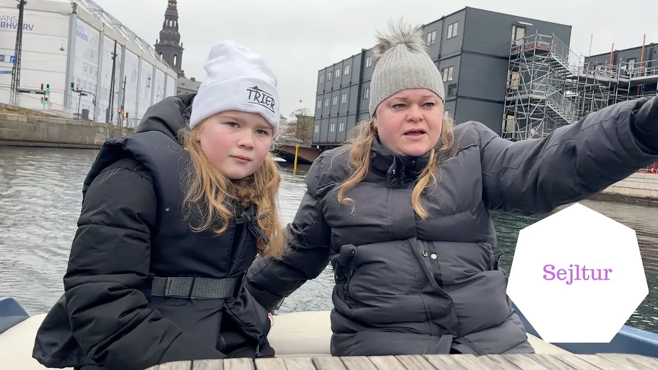 Vi er ude og seje med GO BOAT i København - Falder vi i vandet?