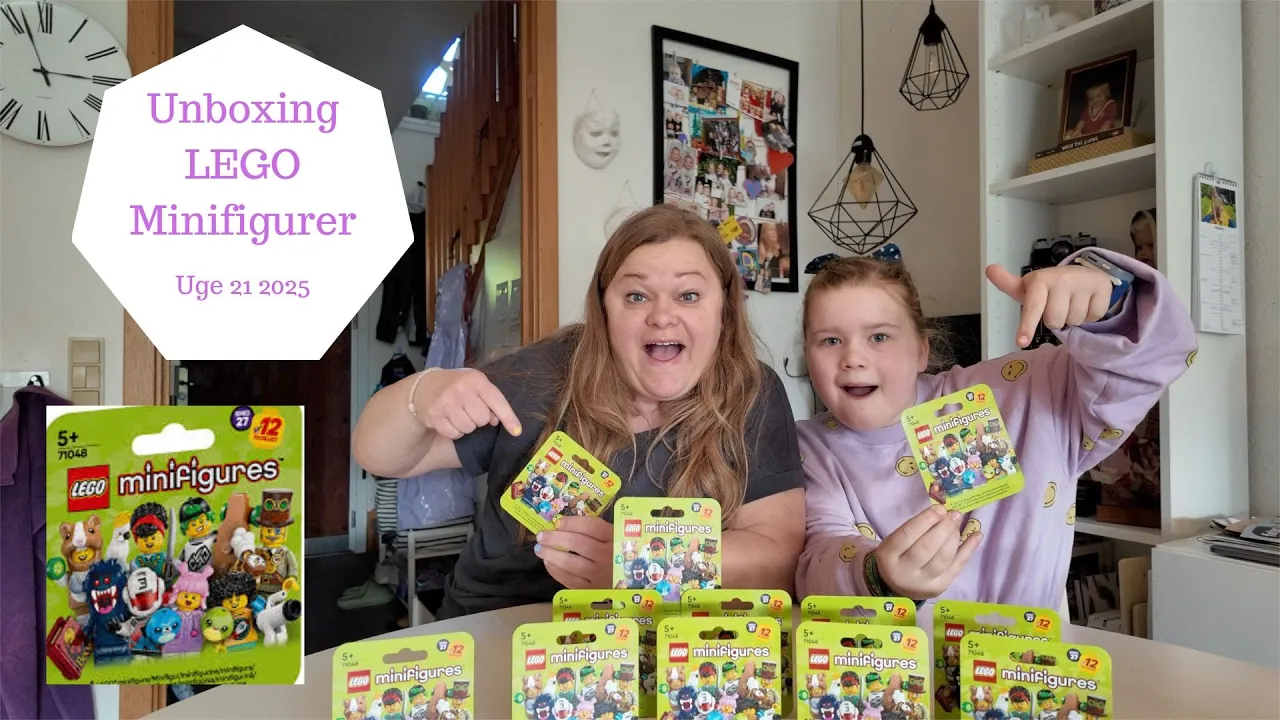 UNBOXING LEGO Minifigurer