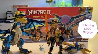 UNBOXING LEGO NINJAGO DRAGON'S RISING