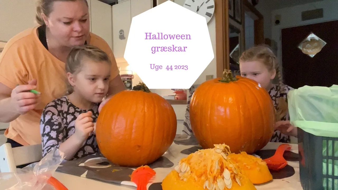 KAN VI NÅ AT LAVE GRÆSKAR TIL HALLOWEEN?