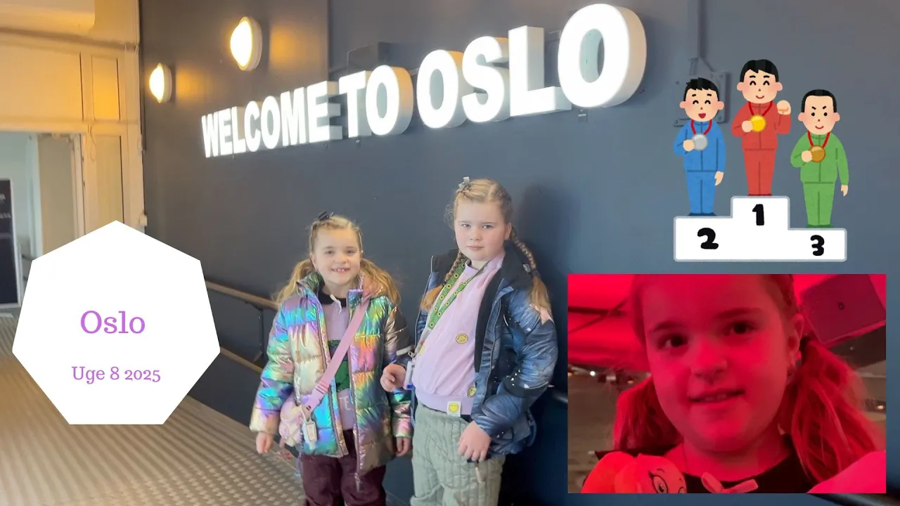 Vi ankommer til Oslo - Haley VINDER en Konkurrence