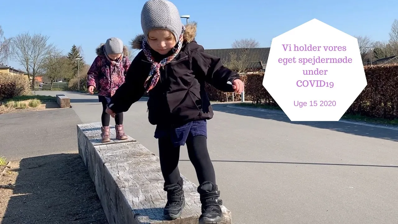 VI HOLDER VORES EGET SPEJDERMØDE UNDER COVID19