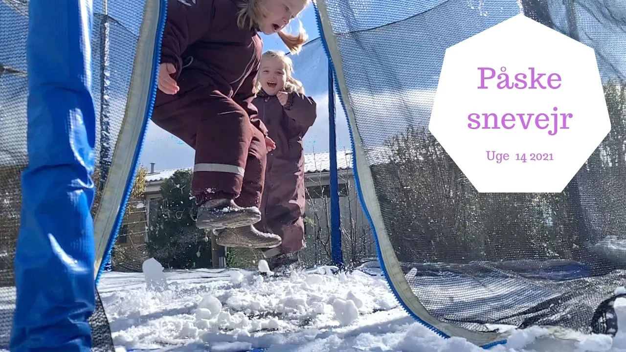 DET SNER SIDSTE DAG I PÅSKEFERIEN