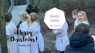 HALEY GÅR SANTA LUCIA I BØRNEHAVEN