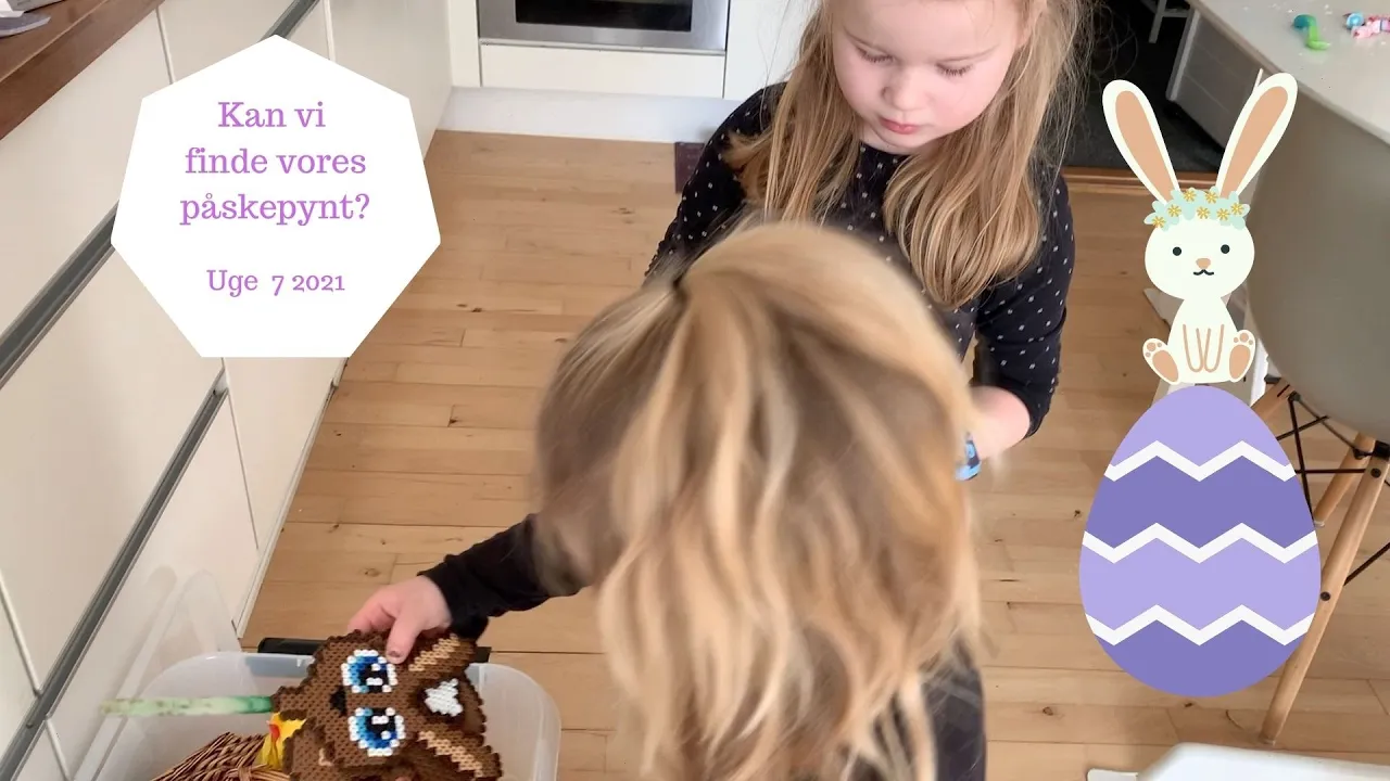 VI PYNTER VORES DUKKEHUS OP TIL PÅSKE