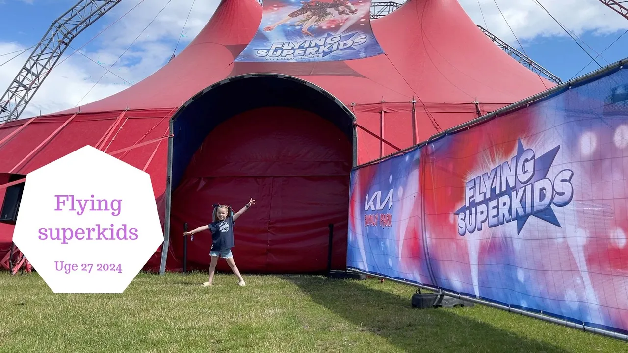 VI ER TIL FLYING SUPERKIDS SHOW
