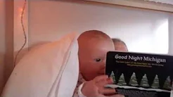 Trying to read a book