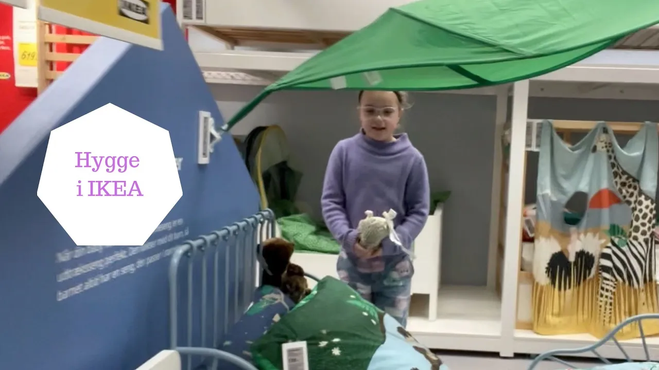 Hygge i BR og IKEA inden ballet