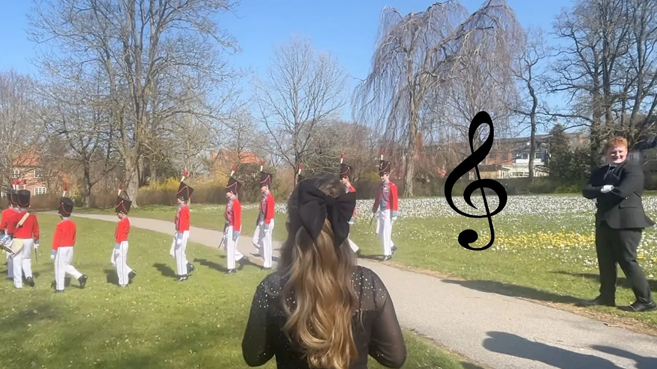 Vi ser Roskilde Garden til en konfirmation