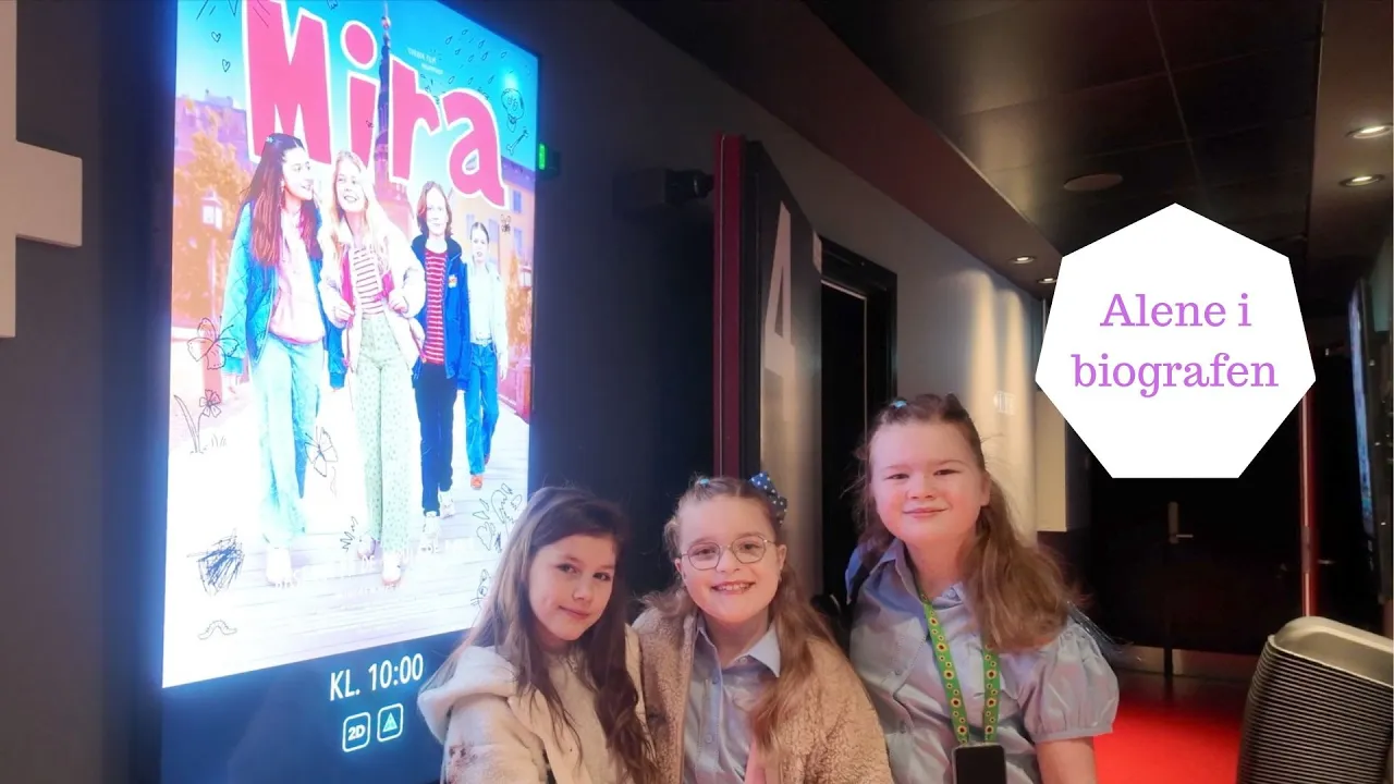 Vi tager i Biografen og har den helt for OS SELV