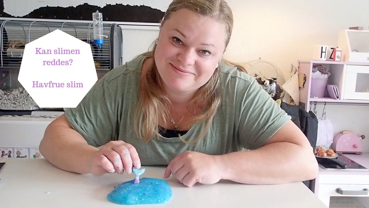 KAN SLIMEN REDDES? JEG PRØVER AT LAVE HAVFRUE SLIM