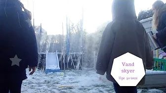 VI LAVER VAND SKYER I FROST VEJRET