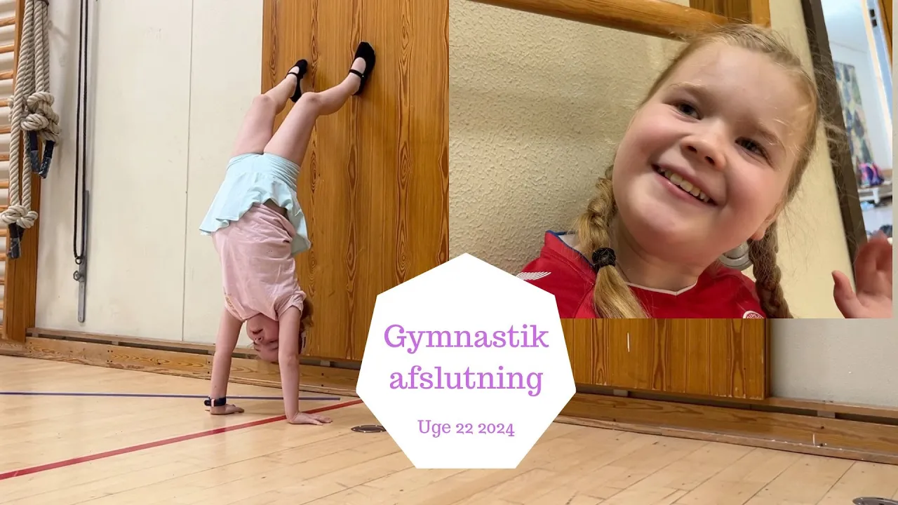 AFSLUTNING PÅ ZOES GYMNASTIK