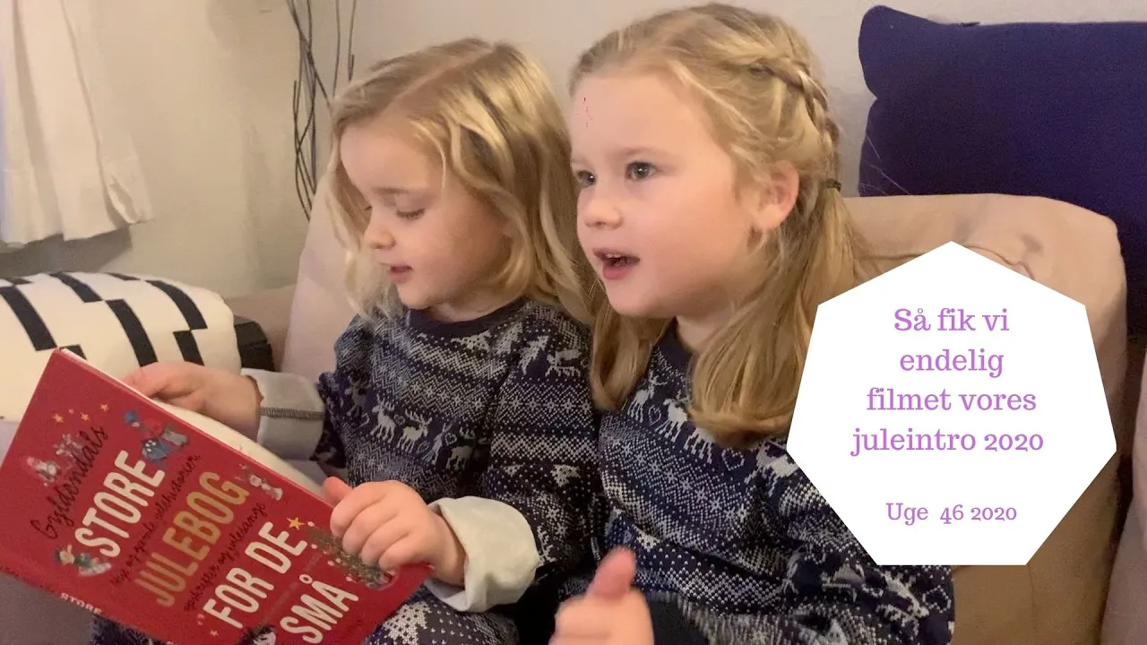 SÅ FIK VI ENDELIG FILMET VORES JULEINTRO 2020