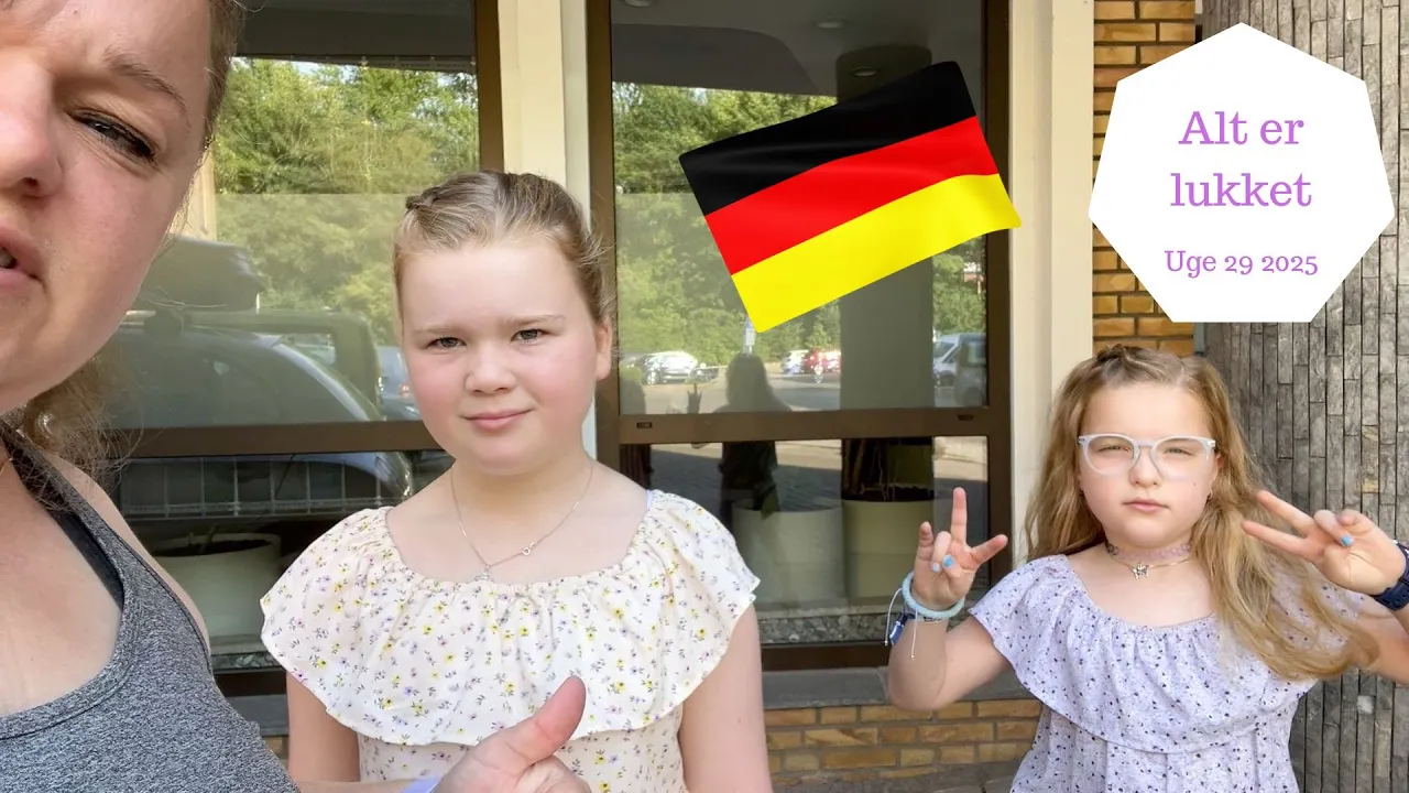 ALT er Lukket i Tyskland - Så vi kører til LEGOland