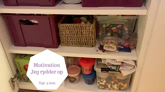JEG RYDDER OP I MIT SKAB - MOTIVATION TIL OPRYDNING