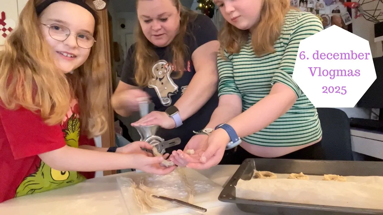 6. december - Vi bager vaniljekranse