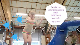 FØRSTE TUR I SVØMMEHALLEN SIDEN COVID 19 STARTEDE - TRÆNING I VAND OG TENNIS