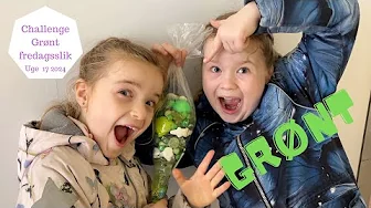 CHALLENGE GRØNT FREDAGS SLIK