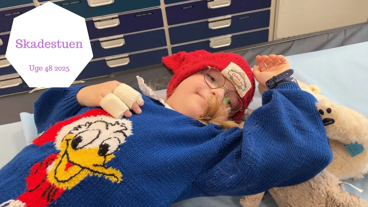 Vi skal på SKADESTUE med Haley og hendes fingre