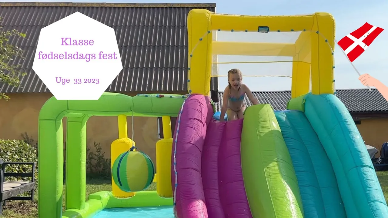 HALEYS 7 ÅRS FØDSELSDAGS FEST FOR KLASSEN