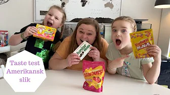 TASTE TEST AMERIKANSK SLIK FRA NORMAL