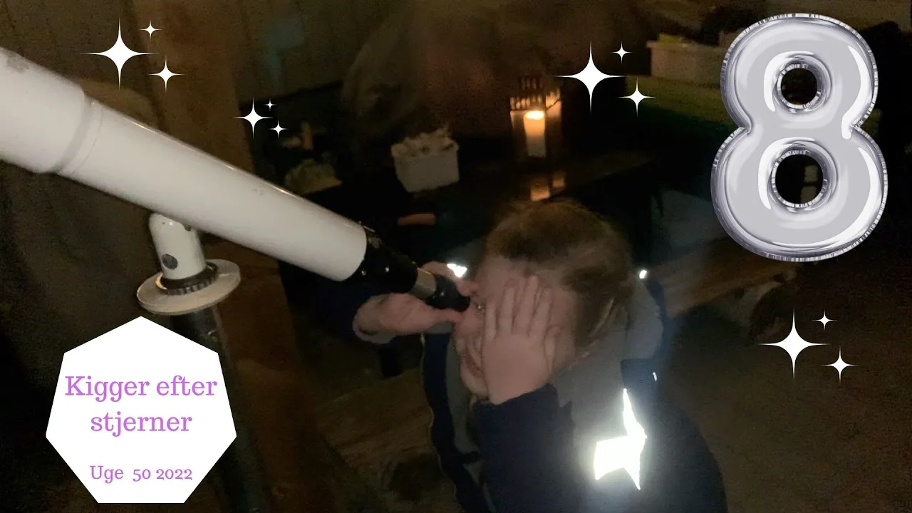 KIGGER EFTER STJERNER PÅ SIN FØDSELSDAG