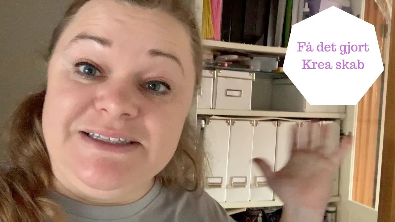 FÅ DET GJORT - RYDDER OP I KREA SKAB