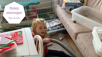 PIGERNE HJÆLPER TIL - HALEY STØVSUGER