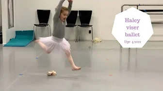 HALEY VISER SIN BALLET FOR FORÆLDRENE