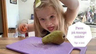 BØRN I KØKKENET - PÆRE PÅ MANGE MÅDER